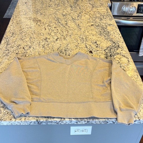 aerie Sweaters - Aerie light brown Crew Neck Sweater